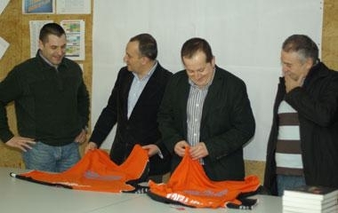 El club naranja recibirá una ayuda de 125.000 euros de la Diputación de Lugo