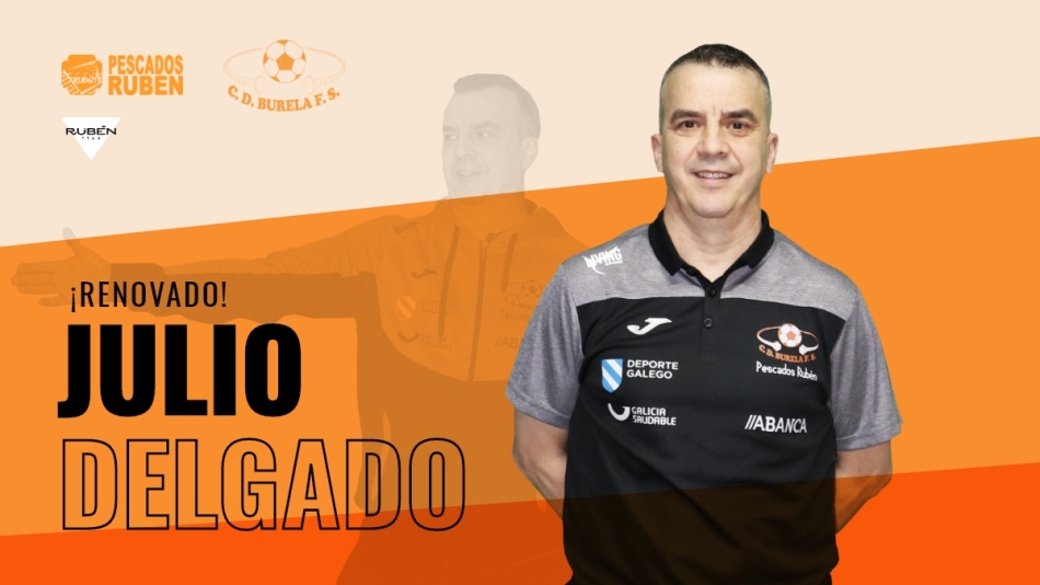 El entrenador Julio Delgado confirma su renovación con Pescados Rubén