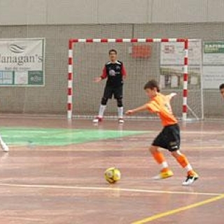 El infantil Álex García entrena con la Gallega