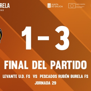 El Pescados Rubén Burela FS encamina los playoff con buenas sensaciones (1-3)