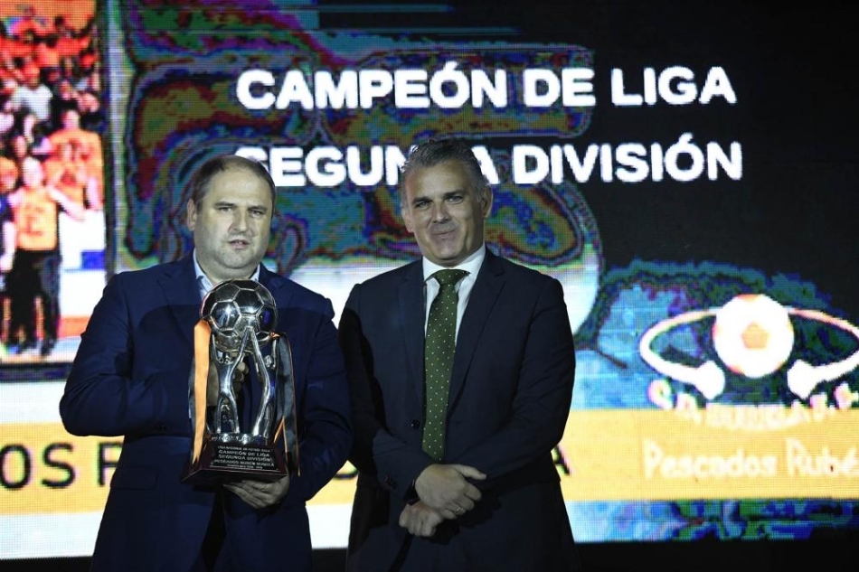 El Pescados Rubén, premiado en la Gala de Presentación de la Temporada LNFS