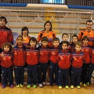 El Prebenjamín A se corona en el Torneo de O Vicedo