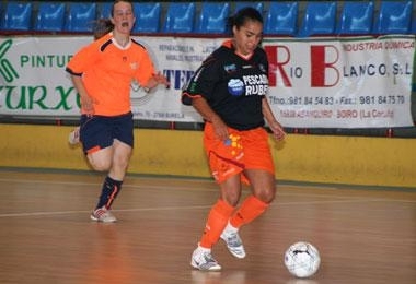 Golpe de autoridad naranja en la Copa Galicia Femenina