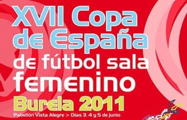 Horarios de la Copa de España de Fútbol Sala Femenino Burela 2011 