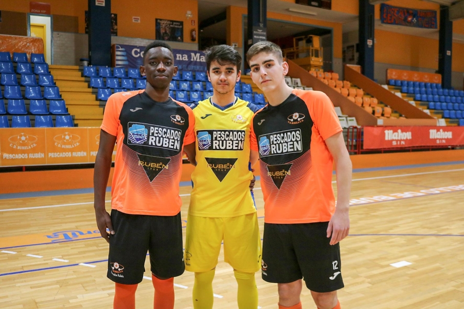 Jorge, Renato e Bruno, a un paso do Nacional con Galicia Sub-19