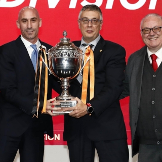 La RFEF homenajea la mejor temporada naranja