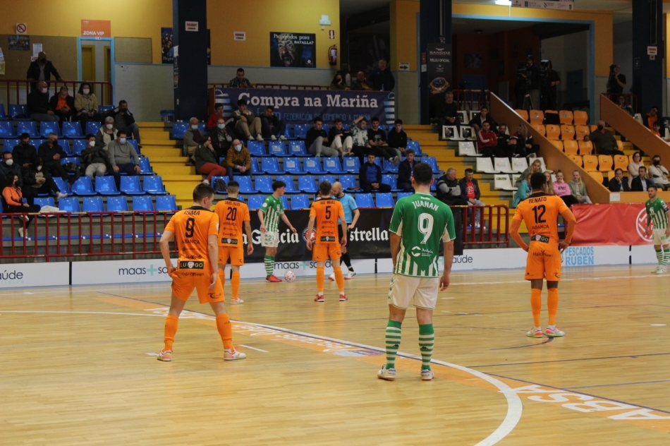 El Pescados Rubén Burela pierde en casa 3-4 contra el Betis