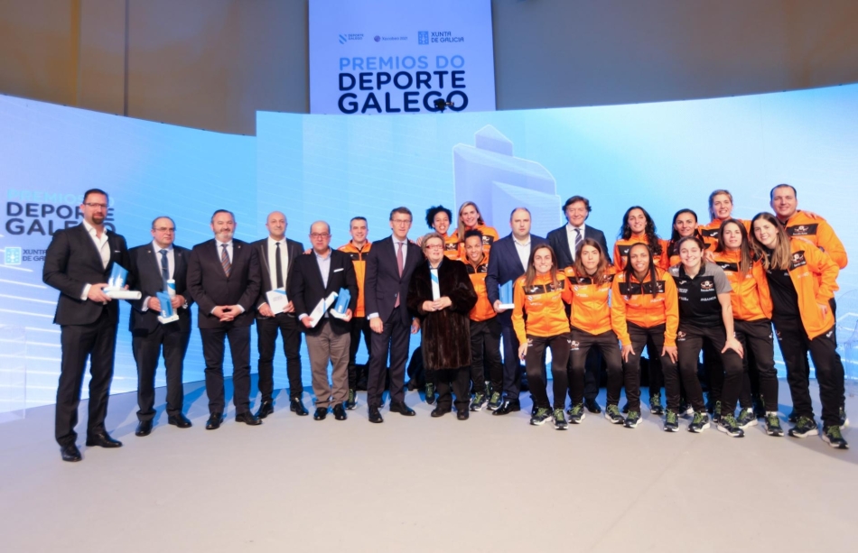 Mejor Equipo Femenino 2018, en los Premios Deporte Galego