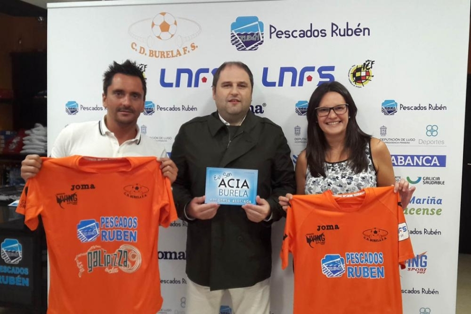 O fútbol sala laranxa ficha por Acia Burela