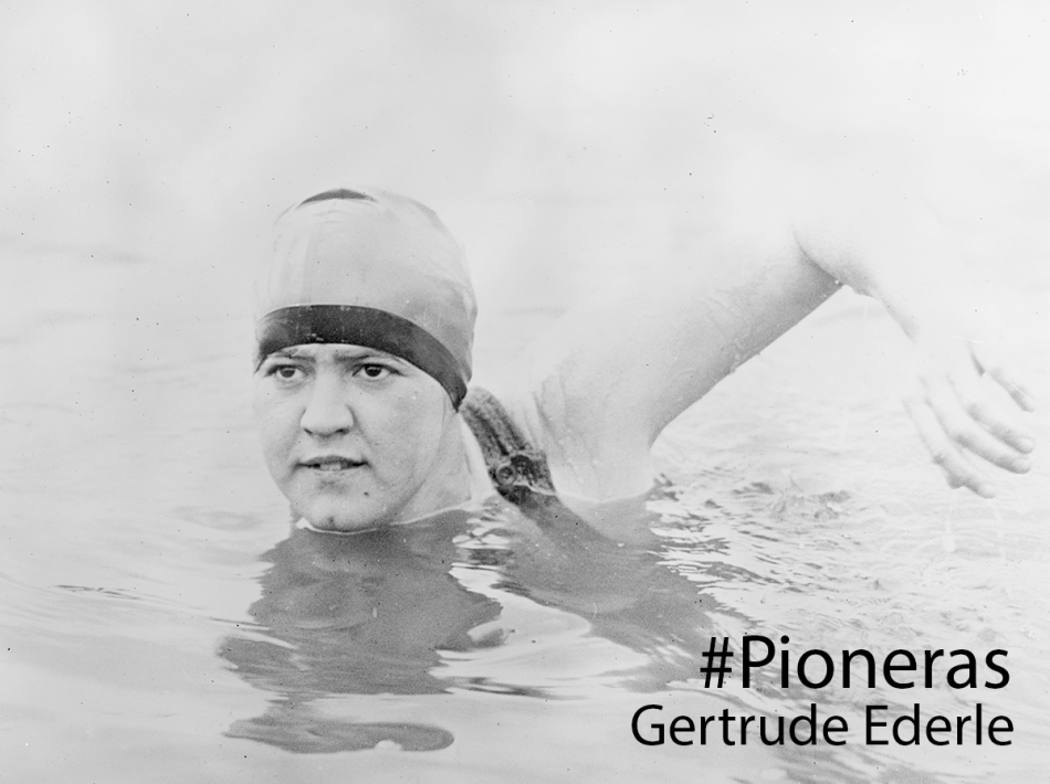 #Pioneras: Gertrude Ederle, primera mujer en cruzar a nado el Canal de la Mancha