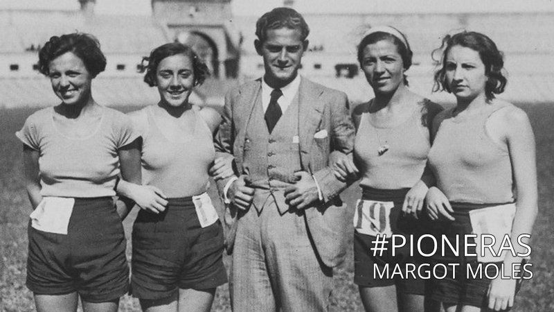 #Pioneras: Margot Moles, primera campeona de España de esquí en competición oficial
