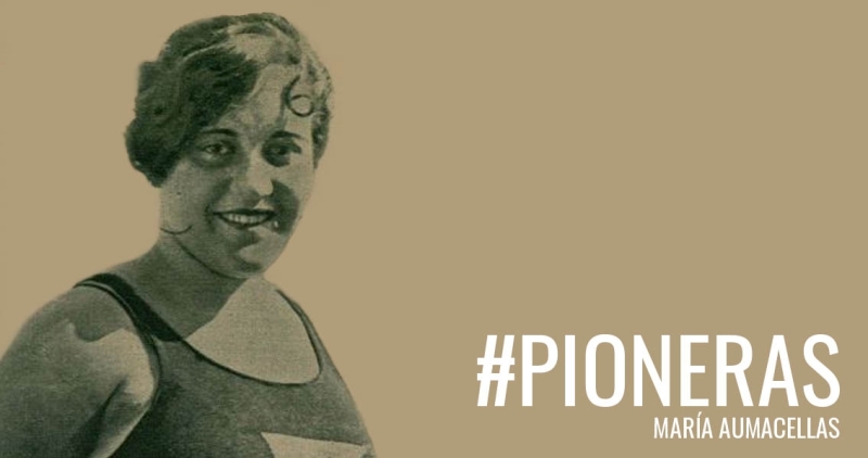 #Pioneras: María Aumacellas, pionera en natación y natación sincronizada