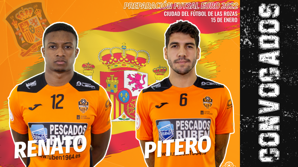 Pitero y Renato, convocados con España Sub-23