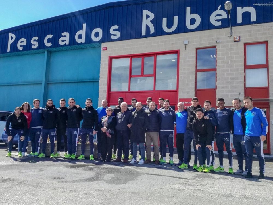 Visita del equipo de Juanma Marrube a Pescados Rubén