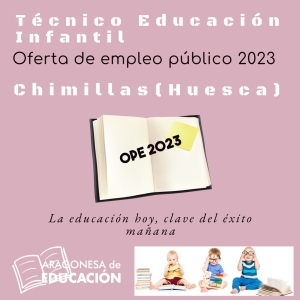 OFERTA EMPLEO PÚBLICO  2023 CHIMILLAS ( HUESCA)