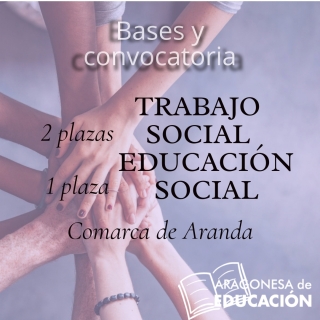 BASES Y CONVOCATORIA 2 PLAZAS TRABAJO SOCIAL 1 PLAZA EDUCADOR SOCIAL