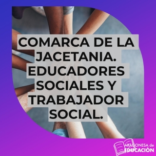 Comarca de la Jacetania. Educadores sociales y trabajador social.