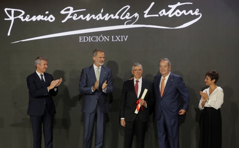 El Rey entregó el 64.º Premio Fernández Latorre