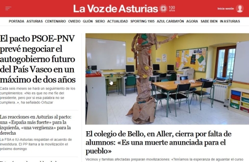 La Voz de Asturias presenta su nuevo diseño
