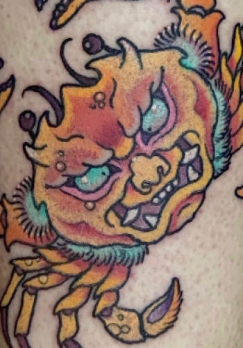 tatuaje irezumi heike gani japones color