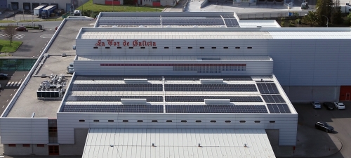 La sede central de Corporación Voz ya se autoabastece con energía solar