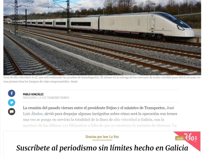 Lavozdegalicia.es cuenta con 20.500 suscriptores digitales