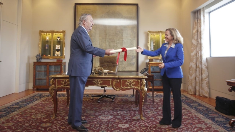 Nadia Calviño recibe el Premio Fernández Latorre