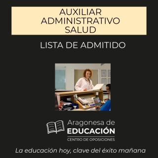 OPOSICIONES AUXILIAR ADMINISTRATIVO SALUD