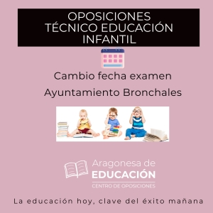 OPOSICIONES TÉCNICO EDUCACIÓN INFANTIL COMARCAS Y AYUNTAMIENTOS
