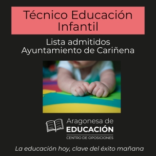 OPOSICIONES TÉCNICO EDUCACIÓN INFANTIL COMARCAS Y AYUNTAMIENTOS