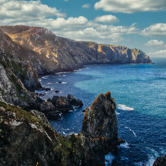 mar y montaña