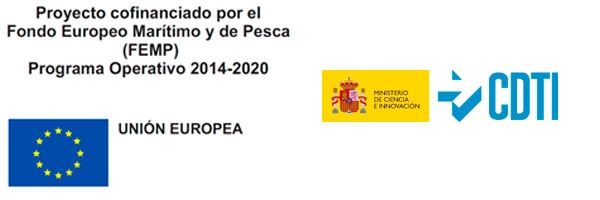 Logos proyecto cofinanciado por el fondo Europeo Marítimo y de Pesca (FEMP)
