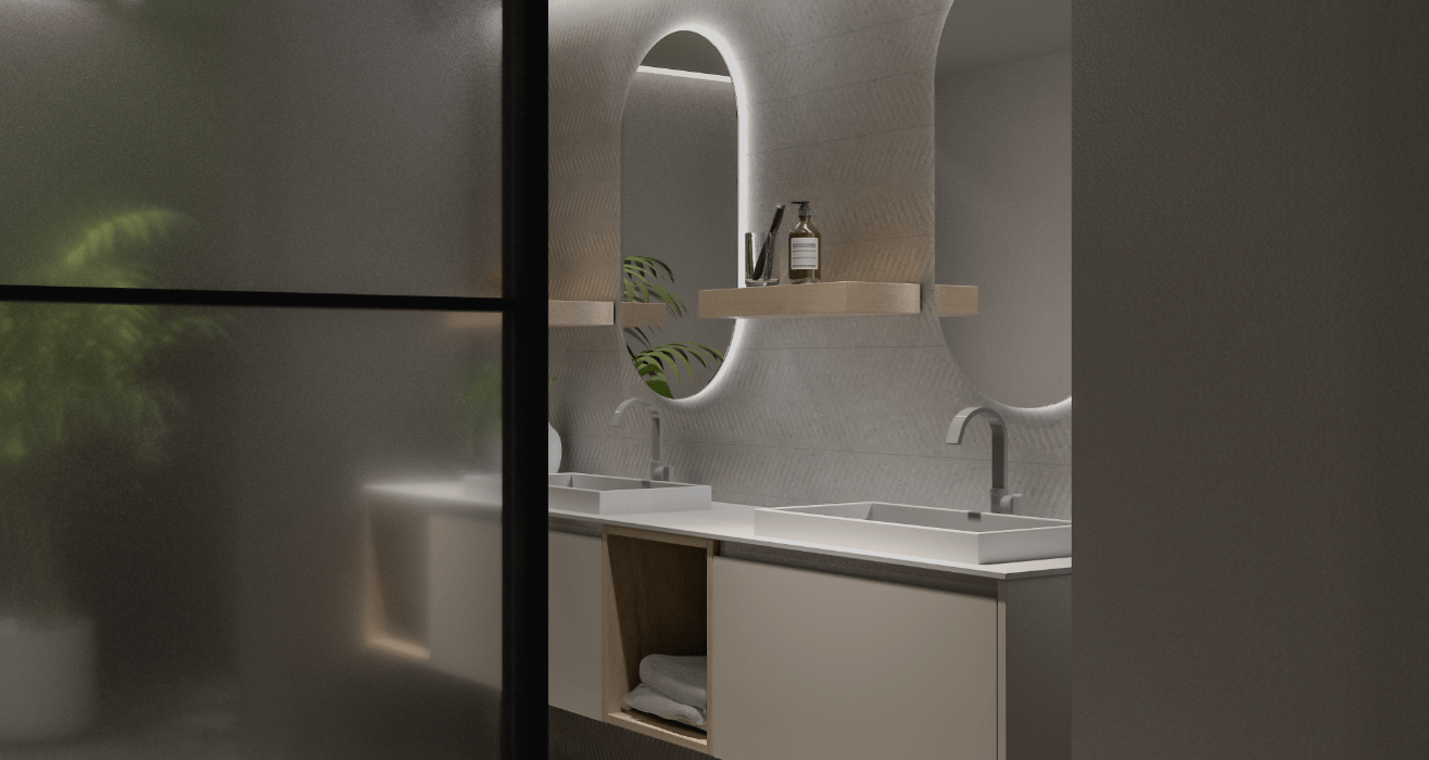 Render Mueble de Baño Elese