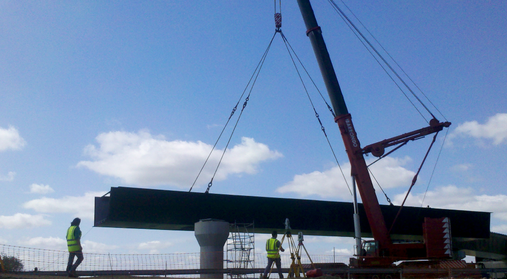 Construcción de un puente