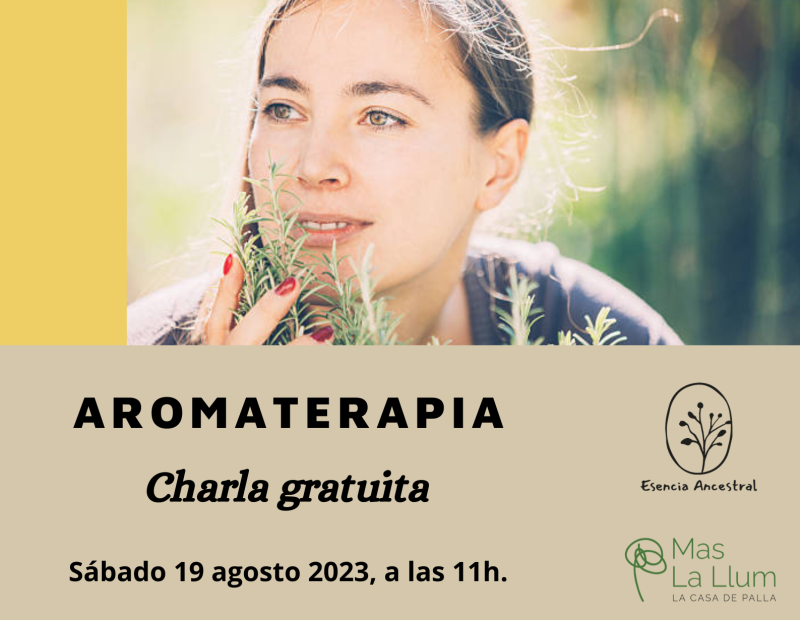 Charla gratuita de Aromaterapia con aceites esenciales